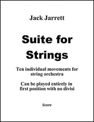 Suite for Strings Orchestra sheet music cover Thumbnail